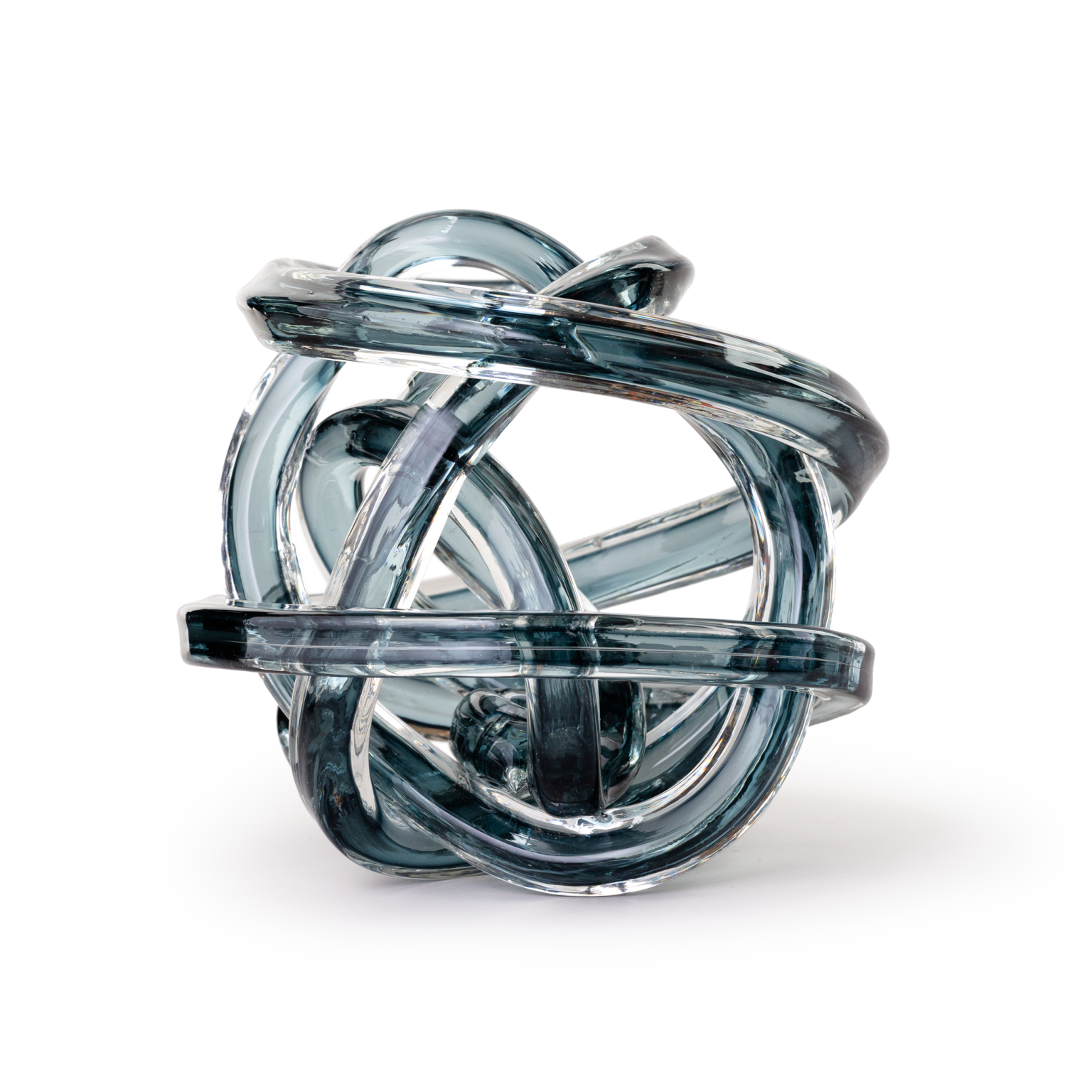 » SCULPTURE SALICOR VIDRIO GRIS M