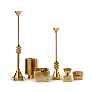 SET OF CANDLESTICKS TOWERS