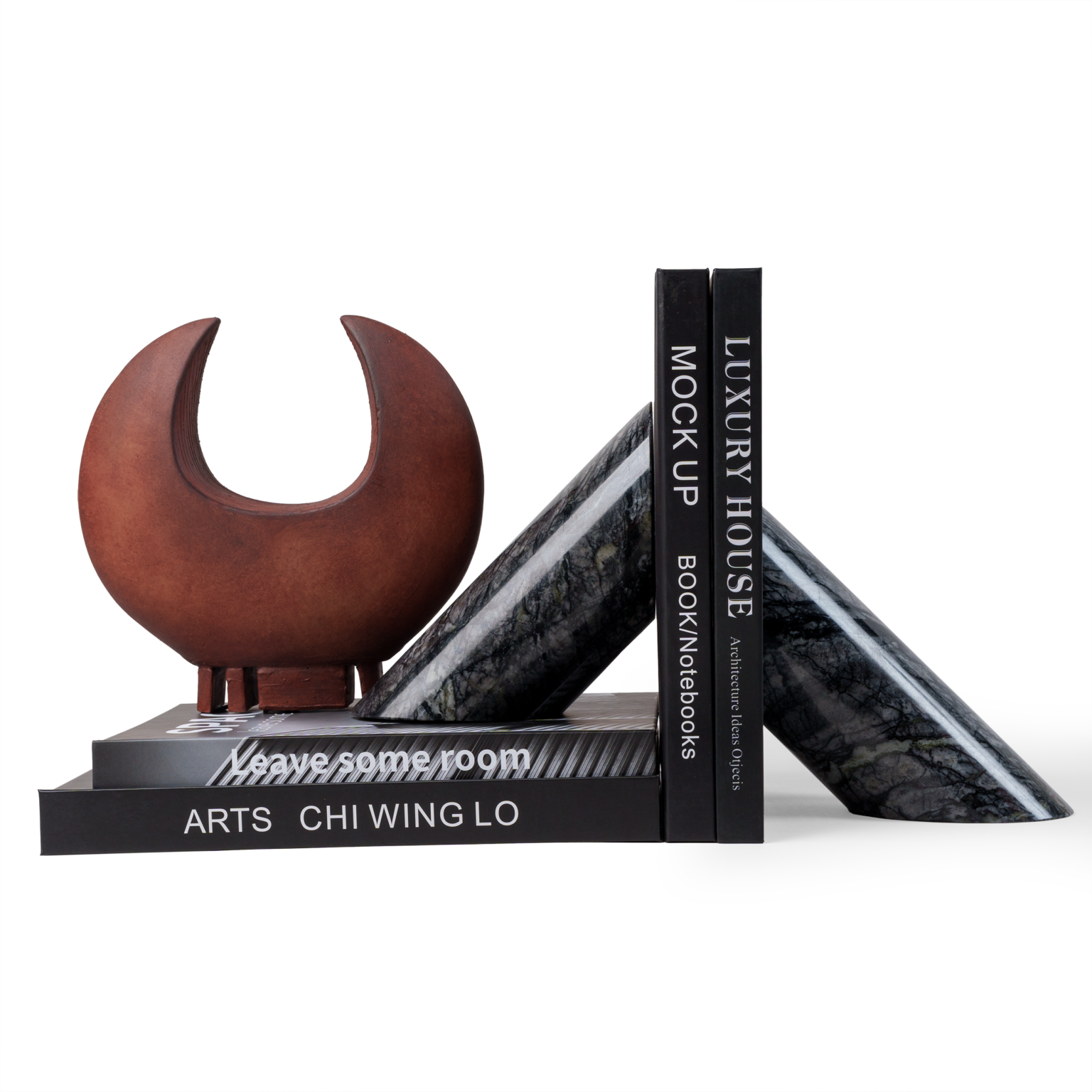 » Full English hard shell hardcover real book oversize (black)